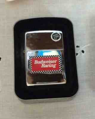 ~~NIP ZIPPO Budweiser Racing lighter~~Made in USA~~