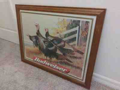 Budweiser Classic American Lager Turkey Mirror 36