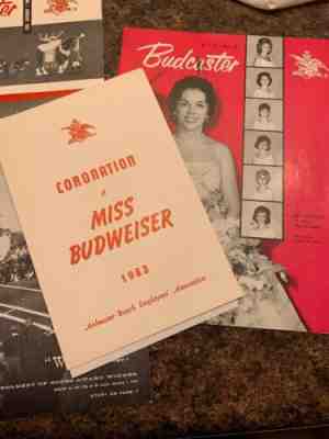 Anheuser Busch Budcaster Employee Magazine Lot Of 11 1954, 63,64,65