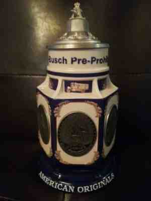 ANHEUSER-BUSCH BUDWEISER  PRE PROHIBITION  BEER STEIN - CS501