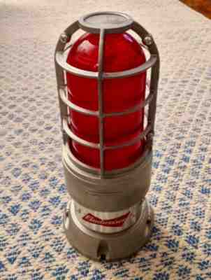 Budweiser Red Light goal lamp