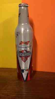 Budweiser 2012 St. Louis Cardinals Loser empty aluminum  bottle