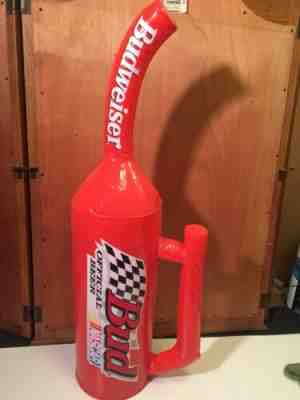 Budweiser Racing Gas Can Inflatable Official Beer Of Nascar