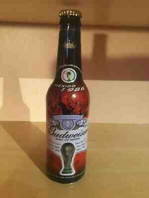 Rare Mexico Budweiser bottle 2006 FIFA World Cup ( 1986 Mexico)