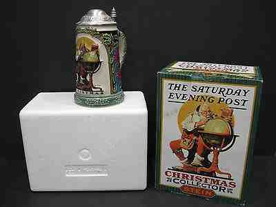 1995 ANHEUSER BUSCH BUDWEISER SATURDAY EVENING POST CHRISTMAS I GL5 #3793   