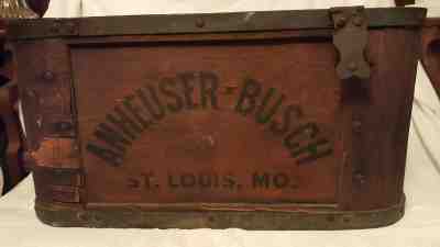  Anheuser Busch Beer Crate 1908 (Rare)