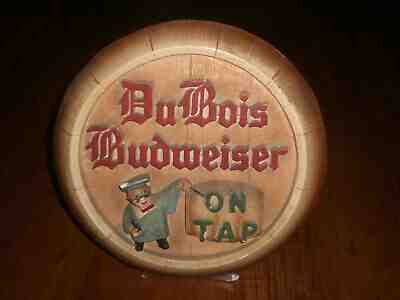 DUBOIS BUDWEISER  ON TAP CHALK SIGN - VINTAGE