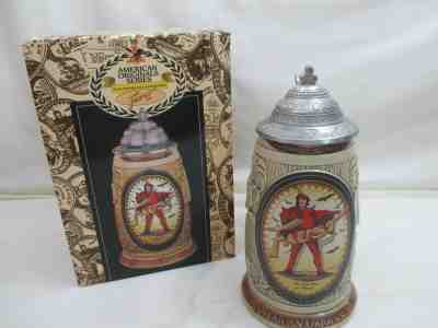 1998 Anheuser Busch Faust Beer Stein - American Originals Series CS330/0256