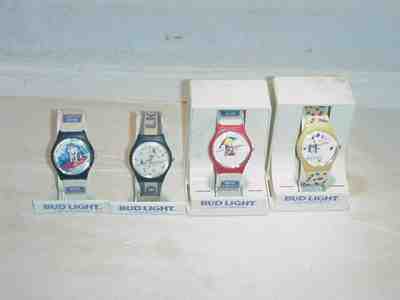 SPUDS McKENZIE MACKENZIE THREE WRIST WATCH LOT #1 AS FOUND