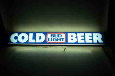 Rare 1984 Bud Light Cold Beer 48