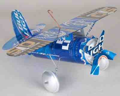 Budweiser Bud Light Detailed Real Beer Cans  Airplane 50th Anniversary SuperbowL