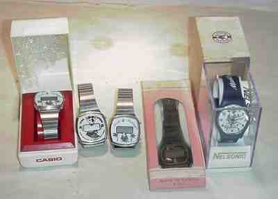 SPUDS McKENZIE MACKENZIE FIVE WRIST WATCH LOT #3 AS FOUND