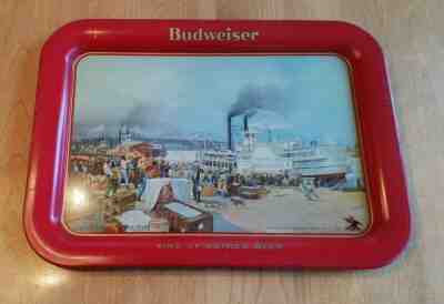 Budweiser Beer Tray Copyright 1914 Exceptional Condition