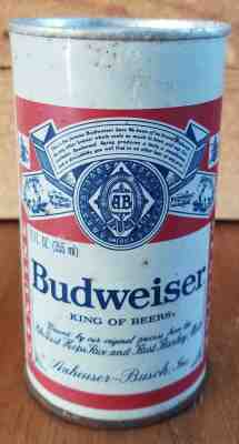 Vintage Budweiser Metal Beer Can Sealed with Tennis Ball Novelty Promo RARE  