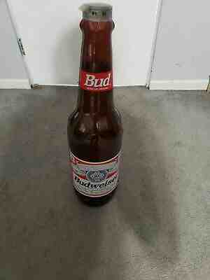 Budweiser Beer Bottle Inflatable new never used or displayed