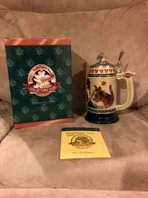 Anheuser Busch Budweiser 2000 Born To Greatness Membership Stein CB14 NIB