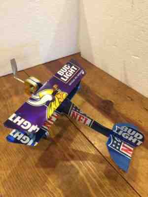 Minnesota Vikings BUD NFL BEER Plane 2016 Football Season Limited Edition Can