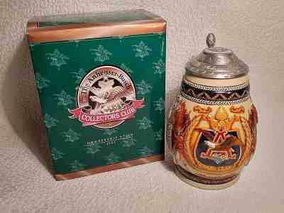 Vintage Collectible NIB 1997 Budweiser Membership Stein 