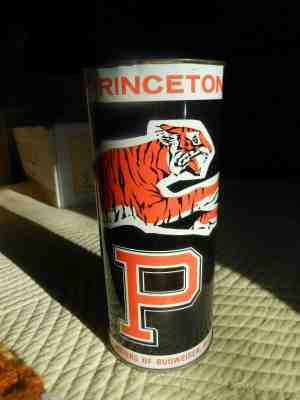 ANHEUSER BUSCH BUDWEISER PRINCETON TIGERS REUNION BEER CAN-DRINKING CAN-16 OZ.