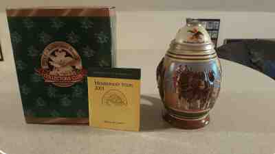 2001 Budweiser Membership Series Lidded Stein - Living the Legacy CB17 #01099