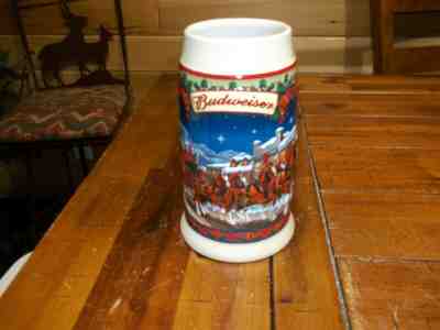 2003 Budweiser Holiday Stein “Old Towne Holiday”   #CS560 Lot P