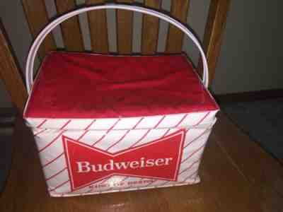 Budweiser Beer Cooler Bow Tie, Advertising. Picnic, Camping, Fishing, Hunting