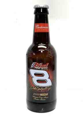 Budweiser NHRA Bud Racing Big Glass Bottle Bank Dale Earnhardt Jr. 2000 - 14.5”T