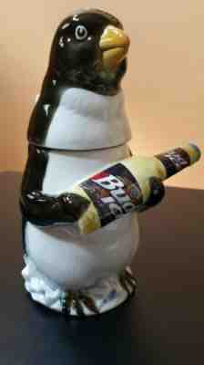 Bud Ice Penguin Character Stein, 1996 Made in Germany, Awesome Looking Stein!