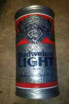 BUDWEISER LIGHT BEER 30'' INFLATABLE BOTTLE CAN STAND MANCAVE CABIN DECOR SHOP 