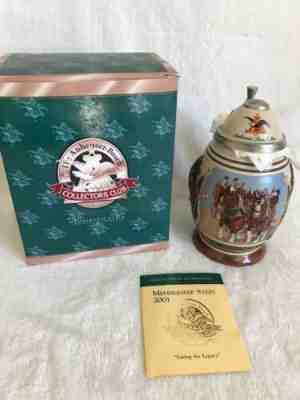 Budweiser Membership Stein CB 17Living The Legacy