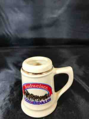 VINTAGE BUDWEISER CLYDESDALES MINI STEIN MUG