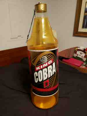 King Cobra Malt Liquor  Anheuser Busch Inc. Inflatable Giant Bottle