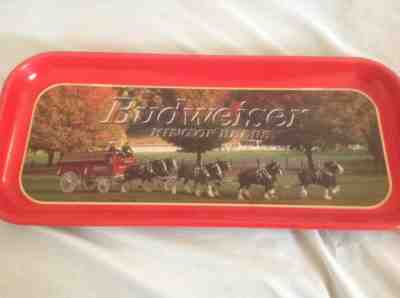 Limited Edition Budweiser Clydesdales Tray