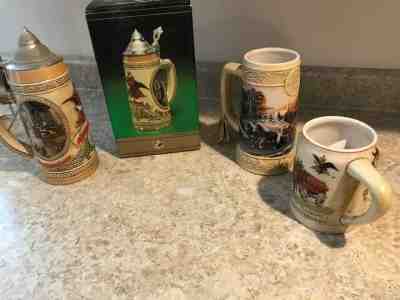 Budweiser Vintage Beer Mugs & Steins