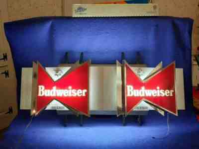 Vintage 1958 BUDWEISER SIGN KING OF BEERS Beer Light 32