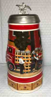 Anheuser Busch Budweiser 1934 Budweiser Flatbed Stake Truck Stein