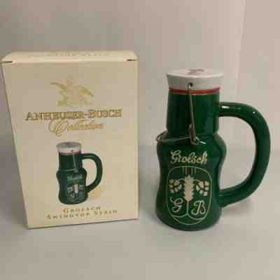 Anheuser Busch Collection GROLSCH Swingtop Stein 2007 Budweiser Bud AB STL