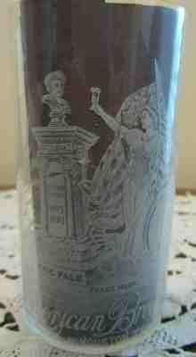 PRE-PROHIBITION 1893 GLASS ~AMERICAN BREWING (ANHEUSER BUSCH) DIXIE PALE BEER #2