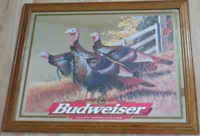 The TURKEYS - BUDWEISER  Beer Mirror