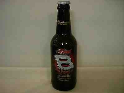 BUDWEISER BEER KING PITCHER EMPTY BEER BOTTLE DALE EARNHARDT JR ROOKIE SEASON GD