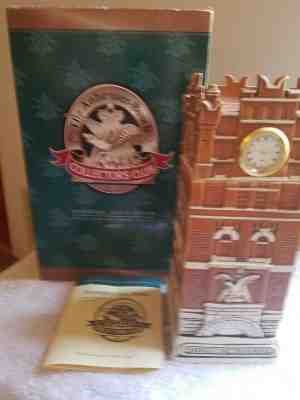 AB Anheuser Busch Budweiser  Collectors Club  Members Only cb2 Clock Tower  NIB