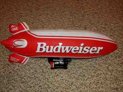 3 Vintage 90s Bud Beer Inflatable NASCAR Stock Car,Gas Can Tank Filler,Blimp