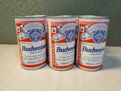 VINTAGE BUDWEISER MINI 6 PACK CANS OF GOLF BALLS NEW (12 GOLF BALLS)