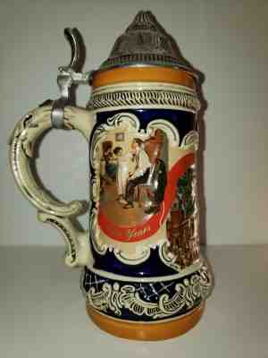 Anheuser Busch Budweiser The Decades of the 1950s Holiday Decades Stein ~ NO BOX