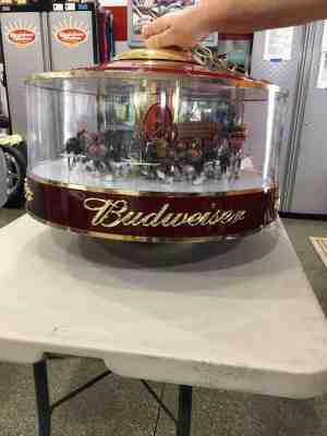 Budweiser #1027483 Original Collectible Clydesdales Carousel NEW