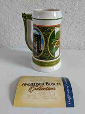 Anheuser-Busch St Patricks Day Stein 2004 COA #CS578