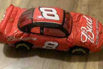 Vintage 90s Bud Beer Inflatable NASCAR Stock Car 8 Man Cave Blow Up