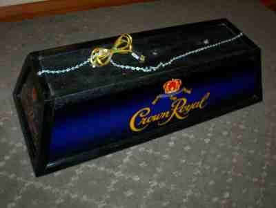 Crown Royal Pool Table Light Used Vintage Lamp