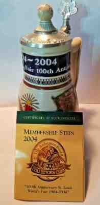 Anheuser-Busch Budweiser 2004 Collectors Club Membership Stein - CB28