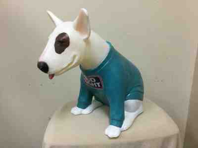 TWO (2) Vintage New Pristine / Spuds Mackenzie Bull Terrier Display Dog Light 